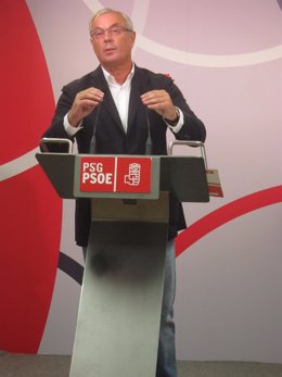 El secretario xeral del PSdeG, Pachi Vázquez