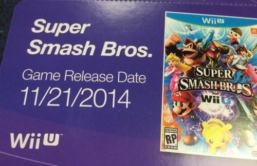 Carátula Super Smash Bros. Para Wii U