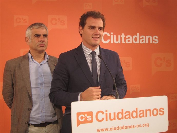 El presidente de C's Albert Rivera
