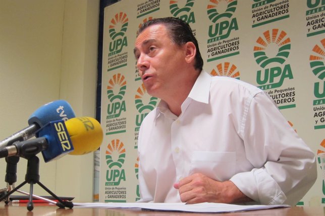 El secretario general de UPA-Andalucía, Agustín Rodríguez.
