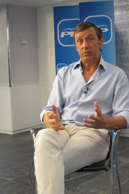 Rafael Hernando, portavoz adjunto del Grupo Popular en el Congreso