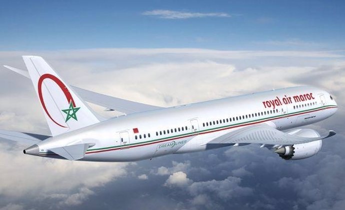 Avión de Royal Air Maroc 