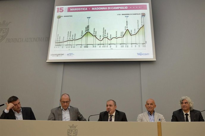 Presentación de la etapa 15 del Giro de Italia 2015
