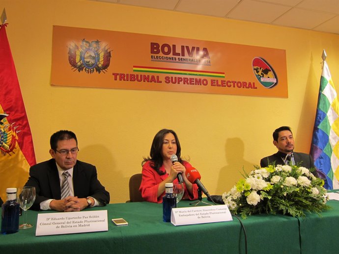 Presentación de los preparativos del TSE para las elecciones bolivianas