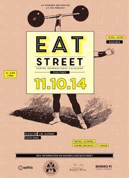 Cartel de Eat Street 2014