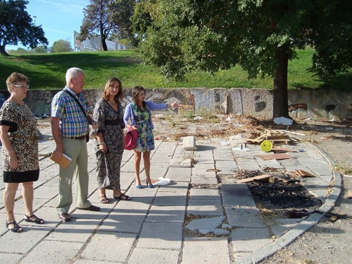 Antonio Garrochena, Antonia Alcaraz, María Mudarra y Carmen Guerrero