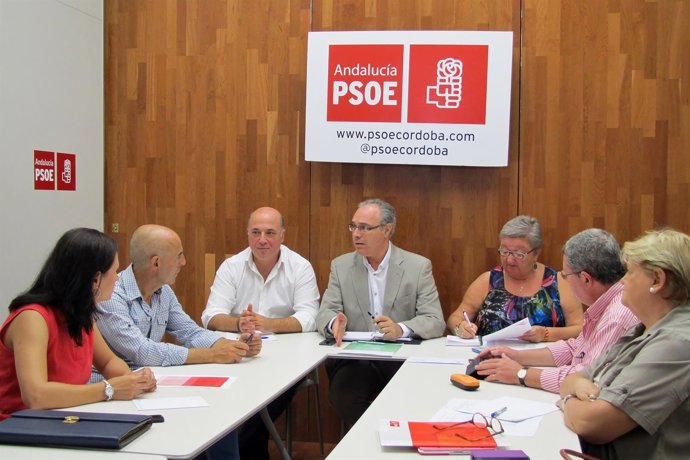 Reunión del Grupo Parlamentario Socialista de Córdoba