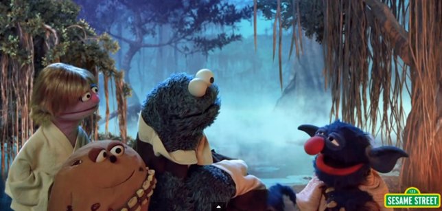  Barrio Sésamo Parodia Star Wars