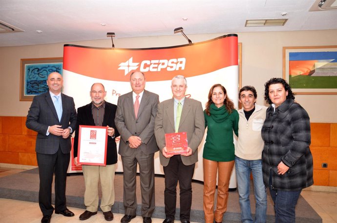 Cepsa entrega los premios Al Valor Social. 