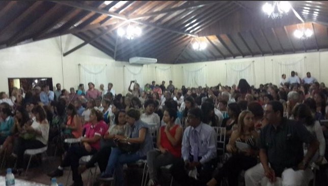 Asamblea de médicos en Aragua, Venezuela