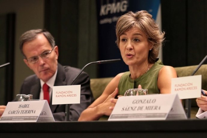 La ministra Isabel García Tejerina, durante su intervención en las Jornadas.