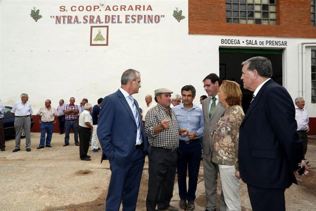Soriano visita la cooperativa