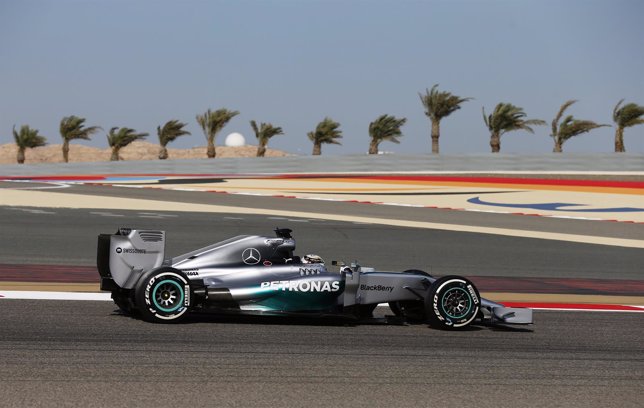 Mercedes Lewis Hamilton GP Bahréin