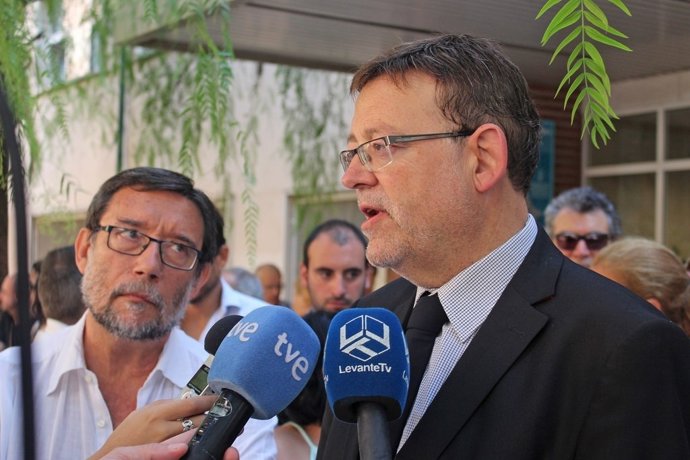 Ximo Puig junto a Ignacio Subías