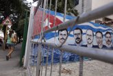 Foto: Campaña para reclamar la libertad de los tres cubanos presos en EEUU