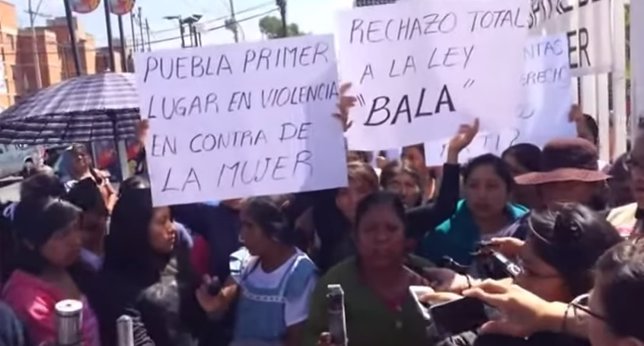 La Policía de Puebla es responsable de la muerte de un niño en una manifestación