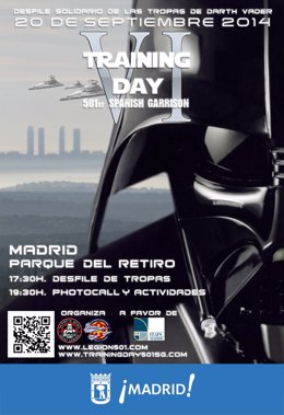 Cartel desfile trajes Star Wars