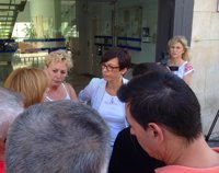 Gámez recibe el apoyo de los secretarios generales de las 11 agrupaciones del PSOE en la capital y de JSA