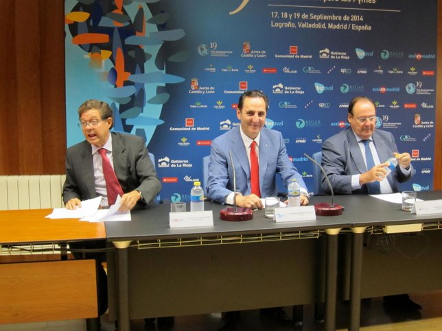 José Luis Fernández (izda), José Rolando Álvarez y Pablo Pombo.