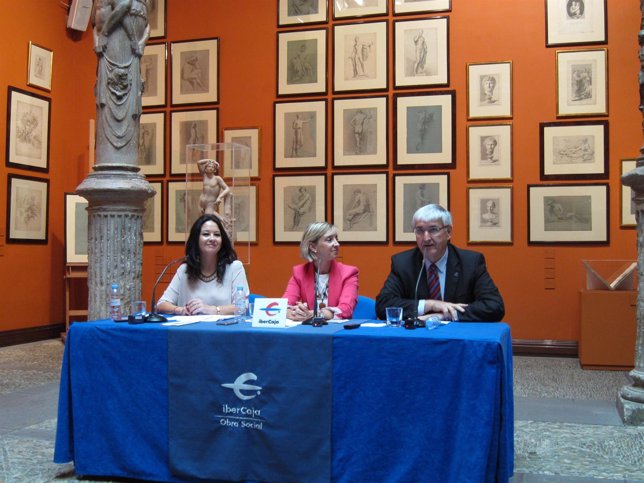 Lasala, Fernández y Buesa han presentado las nuevas obras de la muestra