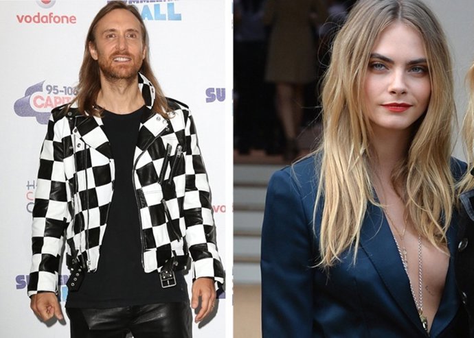 David Guetta Cara Delevigne 