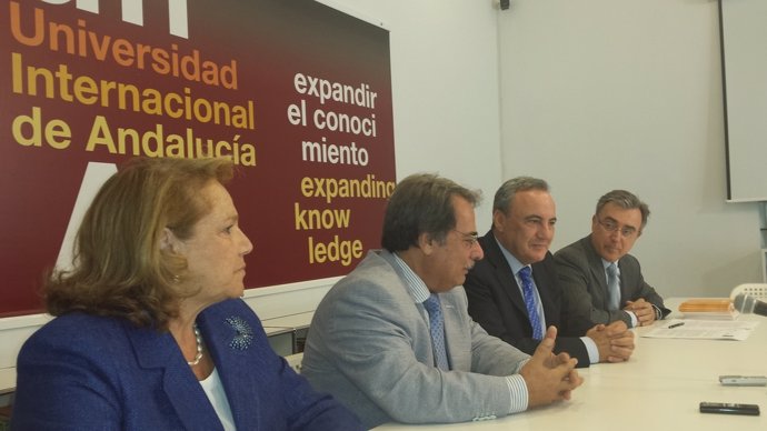 Concha Yoldi, Eugenio Domínguez, Francisco Martínez Cosentino e Ignacio Martínez