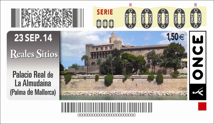  La Almudaina Será La Imagen Del Cupón De La ONCE 