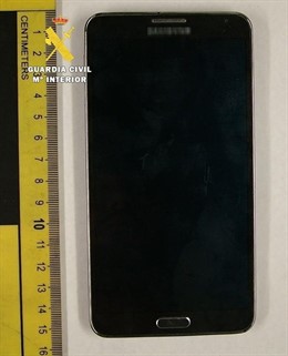 Teléfono móvil recuperado