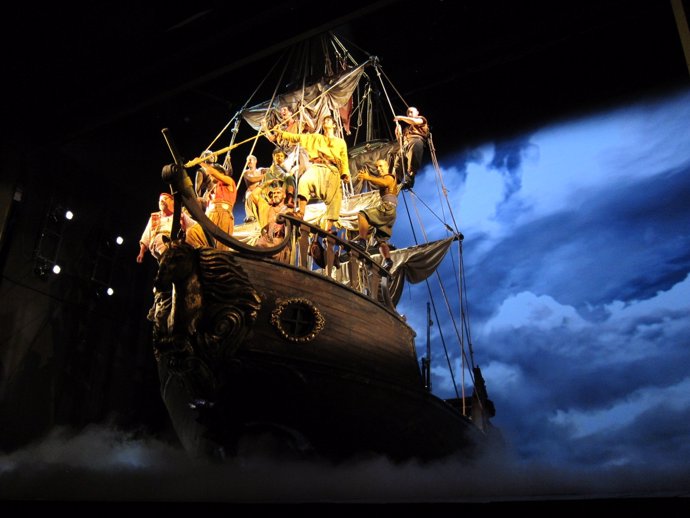 Un fragmento de 'Mar i Cel' en el Teatre Victòria