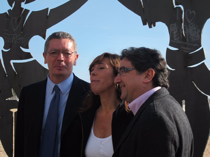 Alberto Ruiz Gallardón, Alicia Sánchez Camacho Y Enric Millo
