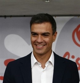 Pedro Sánchez, secretario general del PSOE