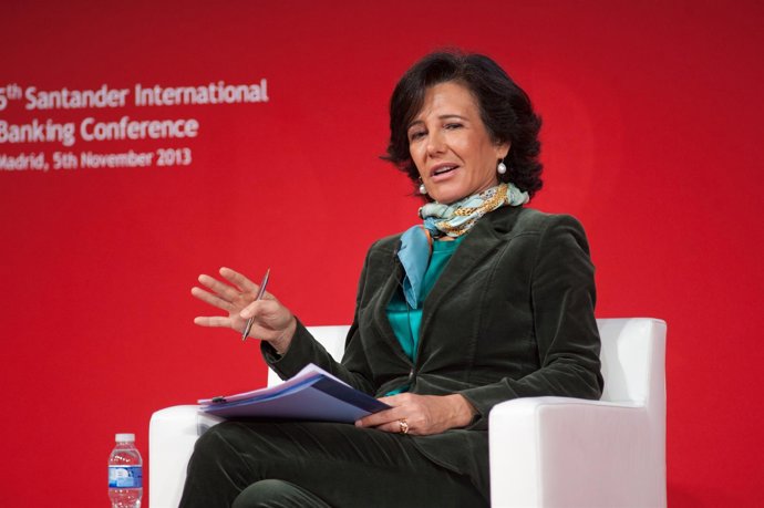 Ana Botín, presidenta de Banco Santander