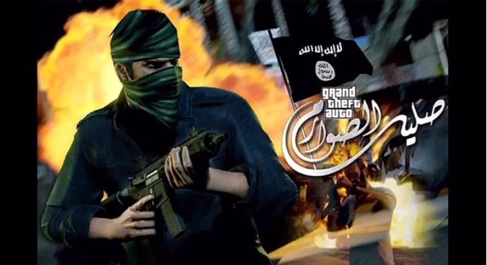 Imagen del videojuego de Estado Islámico