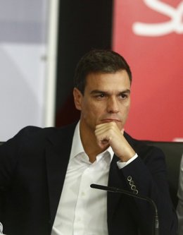 Pedro Sánchez, secretario general del PSOE