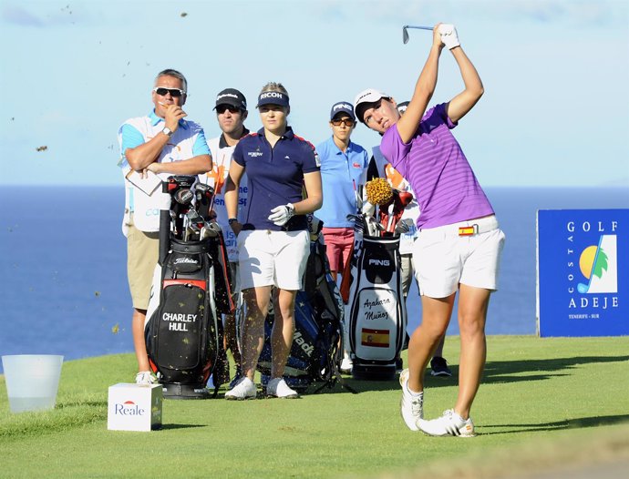 Carlota Ciganda en el Tenerife Open