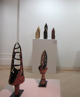 La exposición en homenaje a Aracadi Blasco 