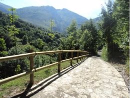 Senda verde, Asturias, caminos naturales