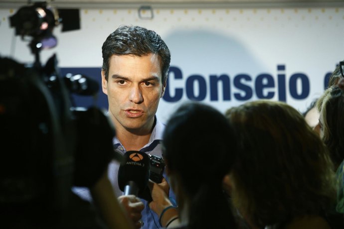 Pedro Sánchez, secretario general del PSOE 