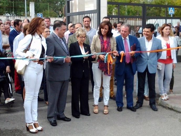 Víboras y Ceballos (centro) inauguran Agropriego 2014