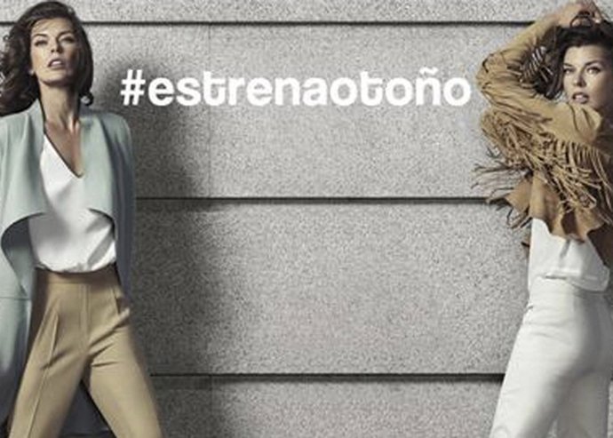 Milla Jovovich el corte inglés