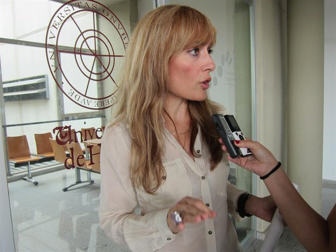 La secretaria general de UGT-A, Carmen Castilla. 