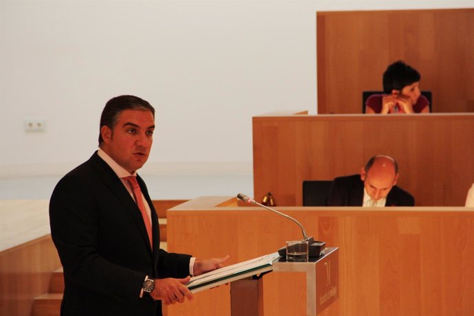 Elías Bendodo en el Debate sobre el Estado de la Provincia, en Málaga