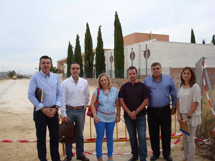 Reunión entre el Ayuntamiento de Jaén y el AMPA del colegio Veracruz