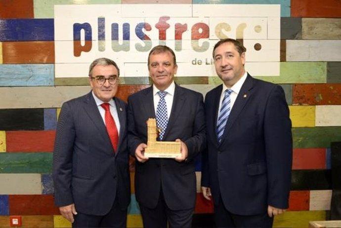 Angel Ros, Francisco González y Josep Maria Pelegrí inauguran un Plusfresc