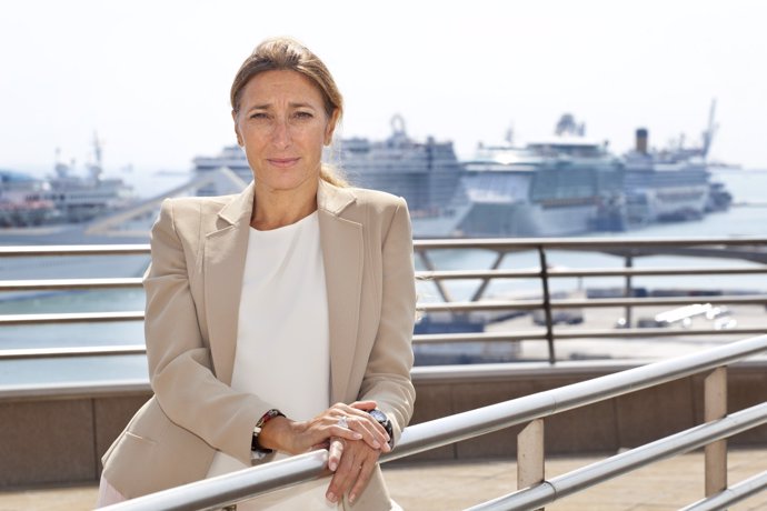 La jefa de Márqueting y Cruceros del Puerto de Barcelona, Carla Salvadó