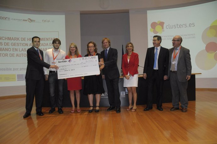 Premio Ibercaja a la colaboración empresarial a los clústeres de automoción