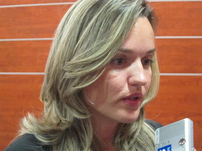 La Secretaria de Organización del PSOE-Aragón, Pilar Alegría