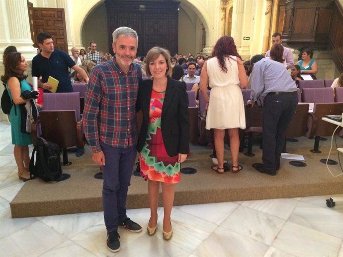 López y Velasco en el congreso sobre gastronomía y cultura digital Degusta Jaén