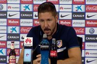 Simeone: "Tengo confianza siempre en toda la plantilla"