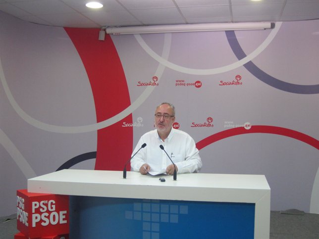 El coordiandor de los socialistas gallegos en el Congreso, Guillermo Meijón